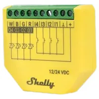 Shelly Plus RGBW PM LED Lichtcontroller WLAN BT Unterputz