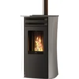 Edilkamin Pelletofen | Dania ATC | 6 kW | Glas Weiß
