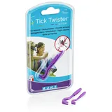Tick Twister® Zeckenentferner, Violett, 2 Stück, zum Entfernen von Zecken bei Hunden, Katzen, Pferden und Menschen – Original Zeckenentferner, hergestellt in Frankreich (1)