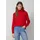 s.Oliver Rollkragenpullover mit seitlichem Knopf-Detail Rot 4XL
