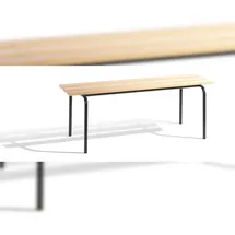C+P Sitzbank Schwarz 46 x 120 x 46 cm