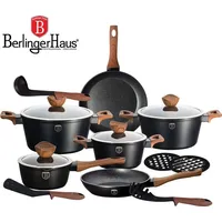 Berlinger Haus BH-1537 Forest Line Granit-Topf-Set - Schwarz