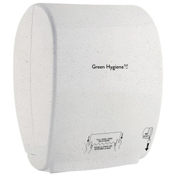 Green Hygiene® HANNELORE Papierhanduchspender, Hochwertiger Autocut Spender geeignet zum Anbringen an die Wand, Maße (B x H x T): 32 x 40,5 x 22,4 cm