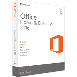 Microsoft Office 2016 Home and Business 32/64-Bit DE