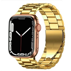 ELEKIN Smartwatch-Armband Edelstahl-Metallarmband für Apple Watch 45/44/42/41/40/38 mm, Apple Watch Armband für Apple Watch Serie 7, Apple Watch Serie 6, Apple Watch Serie 5/4/3/2/1 42/44/45MM