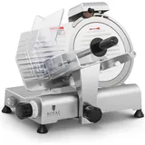 Royal Catering Aufschnittmaschine Ø 250 mm Silber