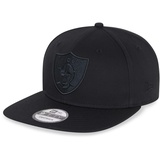 New Era Las Vegas Raiders NFL Black on Black 9Fifty Snapback Cap - S-M (6 3/8-7 1/4)