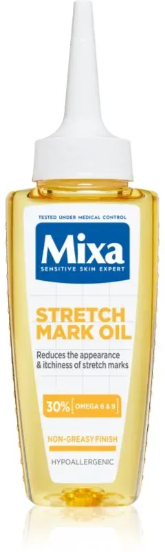 Mixa Stretch Mark Oil Öl gegen Schwangerschaftsstreifen 100 ml