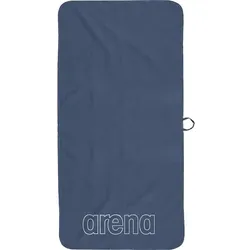 ARENA SMART PLUS GYM TOWEL, NAVY-WHITE, ONE SIZE