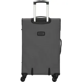 d & n d&n Travel Line 6704 4-Rollen-Trolley 65 cm - grau - Grau