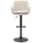miliboo Barhocker höhenverstellbar 2er Set  beige