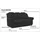 Home Affaire 3-Sitzer HOME AFFAIRE "Boston", braun (fango), B:196cm H:102cm T:101cm, 64% Polyurethan, 25% Polyester, 11% Baumwolle, Sofas, Sofa mit hoher Rückenlehne