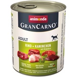 Animonda GranCarno Adult Kaninchen & Kräuter 800 g