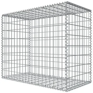Niederberg Metall Gabione 80x100x50 Steingabione MW 5x10 Spiral Gitterkorb Steinkorb Drahtkorb