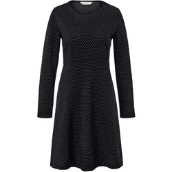 Tchibo - Glitzerndes Jacquard-Kleid - Damen - Gr. S - silber/jacquard