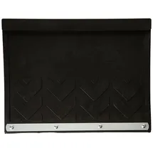 PETEX SM040 410 003 Schmutzfänger Gummi (Natur) (B x H) 400mm x 300mm, 40 x 30 cm, Schwarz