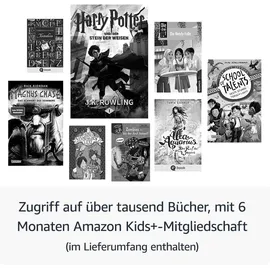 Amazon Kindle Kids 16 GB, Weltraumwal-Design Mit Zugriff auf über tausend Bücher, Hülle und 2 Jahren Sorglos-Garantie