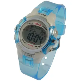 XINJIA Digitaluhr 2410013 Kunststoff Blau TPU-Band