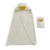 Christy Baby Gans Handtuchset 2-tlg. weiß