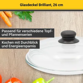 Krüger Glasdeckel Ø 26 cm