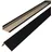 EGGER Holzwerkstoffe Decowall Decowall Winkelleiste, Schwarz, Naturmaterialien, 240 cm, Teppiche & Böden, Bodenbeläge, Bodenzubehör, Sockelleisten