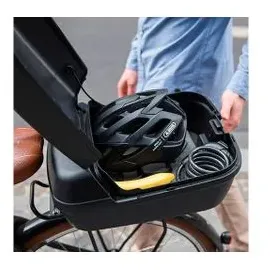 KLICKfix Citybox für Racktime Schwarz,