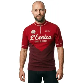 Santini SMS Santini Eroica 29° Gaiole Kurzarm-radtrikot - M