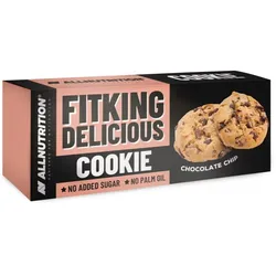 Allnutrition Fitking Delicious Cookie Kekse ohne Zuckerzusatz Geschmack Chocolate Chip 135 g