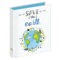 Veloflex Save the earth Ringbuch 2-Ringe Motiv 3,0 cm