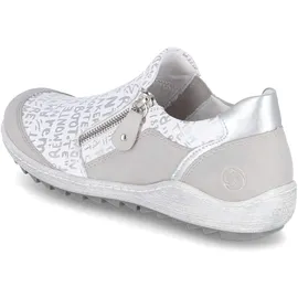REMONTE Damen R1428 Sneaker, Vapor/Weiss/Silver / 80, 41 EU
