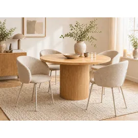 Actona Eleanor 55,5 x 79 x 55 cm 2 St. beige