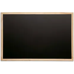 Kreidetafel mit Holzrahmen, 40x60 cm im Karton
