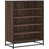 vidaXL Schuhschrank Eiche 75 x 97,5 x 38 cm braun