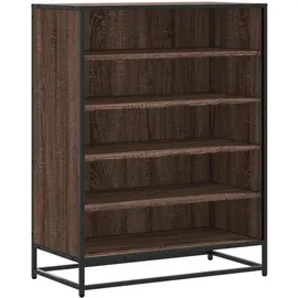 vidaXL Schuhschrank Eiche 75 x 97,5 x 38 cm braun