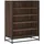 vidaXL Schuhschrank Eiche 75 x 97,5 x 38 cm braun
