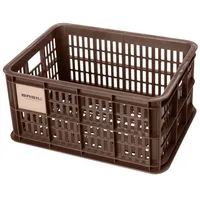 Basil Crate S Fahrradkorb braun