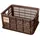 Basil Crate S Fahrradkorb braun