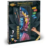 Schipper 609470916 - Malen nach Zahlen, Budda, Triptychon, 40 x 120 cm