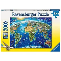 Ravensburger Puzzle 12722 - Große weite Welt [200 Teile] (Neu differenzbesteuert)