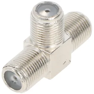 goobay Adapter: F-Kupplung - 2x F-Kupplung (11848)