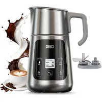 Dreo All-in-1 Milchaufschäumer, Schaummacher Latte Art-Niveau, 800ml, elektrisch