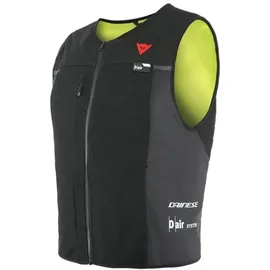 Dainese Smart D-Air® V2 Airbag Weste, schwarz-gelb, Größe XS für Männer