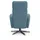 sit&more TV-Sessel Grenoble inkl. Kopfteilverstellung Kunstleder 71 x 110 x 82 cm Blau mit 2 Motoren, Akku & Aufstehhilfe