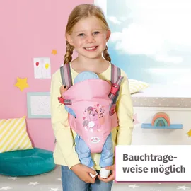 BABY BORN Puppentrage Babytrage rosa 832462