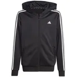 Adidas Jungen U Tr-es 3s Fzhd Sweatshirt, schwarz/weiß, 9 años