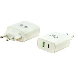 E+P USB-Schnell-Ladegerät AC212 ws