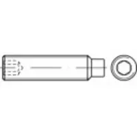 TOOLCRAFT Madenschraube M4 20 mm 200 Stück
