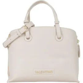 Valentino Sallie Re Shopping Bag Leather Ecru
