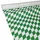 JUNOPAX Papiertischdecke Raute 50 x 0,75 m grün-weiß