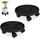 Relaxdays Pflanzenroller rund 2er Set Ø 30 cm
